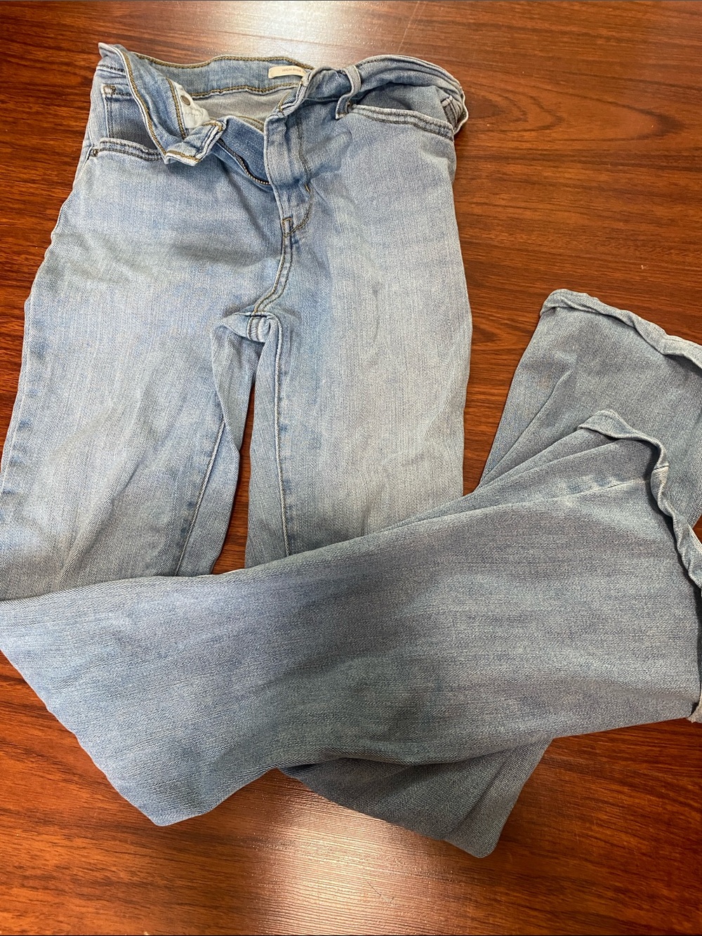 Levi's Light Blue Flare Jeans - Wide Leg